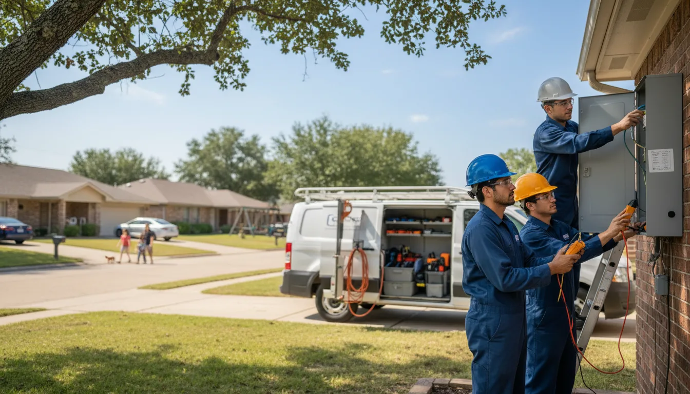 Certified electrician providing emergency electrical services in Hacksneck, VA